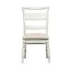 Liberty Furniture 661W-C1501S Whitney - Slat Back Side Chair - Antique Linen / Weathered Gray