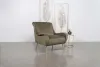 Coaster Fine Furniture 903044 Ricci - Upholstered Saddle Arm Accent Chair - Truffle