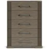 Riverside Furniture 87165 Sariel - 5 Drawer Chest - Dark Brown