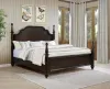 Coaster Fine Furniture 223631KE Andover - Four Poster Eastern King Bed - Dark Oak