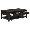 Coaster Fine Furniture 710578 Concord - 2-Drawer Rectangular Coffee Table - Distressed Java