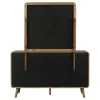 Coaster Fine Furniture 225093M Robyn - 6-Drawer Bedroom Dresser And Mirror - Light Ash