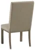 Ashley Furniture D983-01 Chrestner - Dining UPH Side Chair (Set of 2) - Gray / Brown