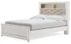 Ashley Furniture B2640B20 Altyra - Queen Panel Bookcase Bed With Roll Slats - White