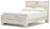 Ashley Furniture B2310B6 Ashley Furniture B2310B6 Lawroy - Queen Panel Bed With Under Bed Storage - Light Natural