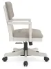 Ashley Furniture H742-01A Robbinsdale - Home Office Desk Chair - Antique White