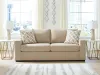 Ashley Furniture PC6950739 Bridgepoint - Queen Sofa Sleeper - Almond
