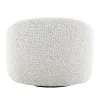ACME AC03813 ACME AC03813 Zoey - Accent Chair With Swivel - White & Gray Two Tone