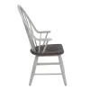 Liberty Furniture 139WH-C1000A Liberty Furniture 139WH-C1000A Farmhouse - Windsor Back Arm Chair - Two Tone White / Wood Tone