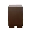 CoasterEssence 200712 Jessica - 2-Drawer Nightstand - Cappuccino