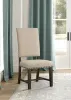 CoasterEssence 109143 Twain - Upholstered Dining Side Chairs (Set of 2) - Beige