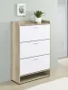 CoasterEveryday 950403 Denia - 3-Tier Engineered Wood Shoe Cabinet - White