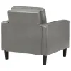 Coaster Fine Furniture 508367 Ruth - Upholstered Track Arm Accent Chair - Gray