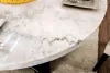 Furniture of America CM3755RT-TABLE Elfredo - Round Table - White / Antique Black