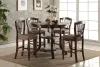 New Classic 45-2541-D4C Bixby - Counter Table & 4 Chairs - Espresso
