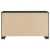 Coaster Fine Furniture 223343 Wright - 6-Drawer Dresser Cabinet - Brown Oak
