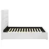 Coaster Fine Furniture 203511F Felicity - Upholstered Full Platform Bed - White