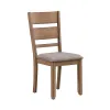 Liberty Furniture 182WT-C1501S Liberty Furniture 182WT-C1501S Brook Bay - Slat Back Upholstered Side Chair - Sandstone