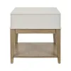 Liberty Furniture 465-OT1022 Liberty Furniture 465-OT1022 Berkley Square - Chairside Table - Linen & Khaki