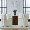 Liberty Furniture 733-ADC90-IV Accent Dining - Accent Dining Chair With Casters - Ivory