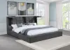 Coaster Fine Furniture 315948GRYKE Dreux - Upholstered Eastern King Panel Platform Bed - Gray