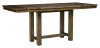 Ashley Furniture D631-32 Moriville - Rectangular Dining Room Counter Extension Table - Grayish Brown