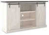 Ashley Furniture W287-48 Ashley Furniture W287-48 Dorrinson - Medium TV Stand - White