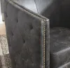 Ashley Furniture A3000202 Brentlow - Swivel Accent Chair - Distressed Black