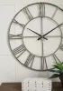 Ashley Furniture A8010237 Paquita - Wall Clock - Antique Silver