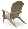 Ashley Furniture PCP204-898 Marina Sun - Adirondack Chair - Beige