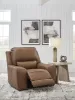Ashley Furniture PCU6260613 DeepWakes - Power Recliner / Adjustable Headrest - Caramel
