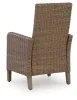 Ashley Furniture PCP790-601A Laguna Heights - Arm Chair With Cushion (Set of 2) - Beige