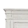 Liberty Furniture 520-BR-CPB Abbey Park - California King Panel Bed - Antique White
