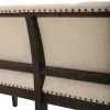 Liberty Furniture 615-C6501B-B Liberty Furniture 615-C6501B-B Americana Farmhouse - Upholstered Shelter Dining Bench - Beige / Black