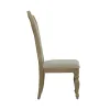 Liberty Furniture 244N-C2501S Liberty Furniture 244N-C2501S Magnolia Manor - Splat Back Upholstered Side Chair - Weathered Bisque