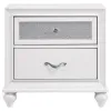 CoasterEveryday 300843KE-S4 Barzini - 4 Piece Eastern King Bedroom Set - White