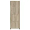 Coaster Fine Furniture 707746 Sachin - 3-Shelf Engineered Wood Media Tower - Distressed Pine