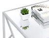CoasterEssence 720794 Provins - 3 Piece Occasional Table Set - Clear Mirror And Chrome