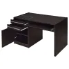 CoasterEveryday 800702 Halston - 2-Drawer Office Desk With Cabinet - Cappuccino
