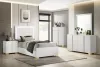 Coaster Fine Furniture 222931T Marceline - Wood Twin LED Panel Bed - White