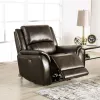 Furniture of America CM9910ES-CH-PM Gorgius - Power Recliner - Espresso