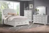 New Classic 00-493W-34C New Classic 00-493W-34C Lyndhurst - 5/0 Queen 4 Piece Bedroom Set (Bed, Dresser, Mirror, Chest) - White