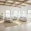 Intercon SY-SF-ASH84-SGC-C Ashbury - Sofa With 2 Pillows - Soft Gray