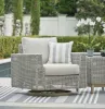 Ashley Furniture P798-821 Seton Creek - Swivel Lounge With Cushion - Gray