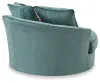 Ashley Furniture 9220621 Laylabrook - Oversized Swivel Accent Chair - Teal