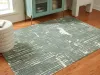 Ashley Furniture R407091 Cayworth - 8' x 10' Rug - Teal / White