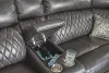 Ashley Furniture 55203S2 Ashley Furniture 55203S2 Samperstone - Zero Wall Recliners With Console 6 Pc Sectional - Gray