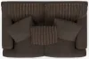 Jackson Furniture Industries 230302-1847/09-1998/09 Eagan - Loveseat - Chocolate