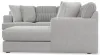 Jackson Furniture Industries 3303/30/62/76-18 Logan - 3 Piece Sectional With Comfort Coil Seating And 9 Included Accent Pillows Right Side Facing Chaise - Moonstruck