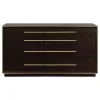 CoasterElevations 223263 Durango - 8-Drawer Dresser - Smoked Peppercorn